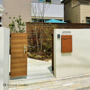 クローズ外構 群馬高崎 おしゃれなエクステリア外構 庭リフォーム グロウスガーデン クローズ外構 群馬高崎 おしゃれなエクステリア外構 庭リフォーム グロウスガーデン