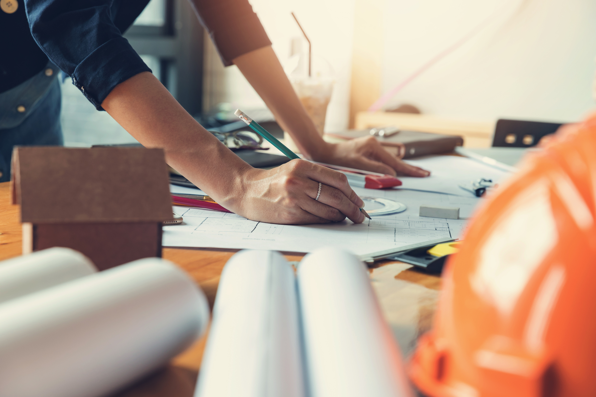 埼玉の新築外構プランシートに寸法を書き込み図面と3Dパースを併用して可視化する設計士